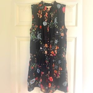 Rebecca Taylor floral romper. Size 4, worn twice, like new!!